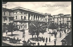 Cartolina Messina, Camera di Commercia, Prima del terremoto del 28 Dicembre 1908