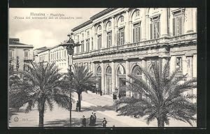 Cartolina Messina, Muncipia, Prima del terremoto del 28 Dicembre 1908