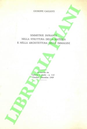 Simmetrie infrante nella struttura della materia e nella architettura delle immagini.