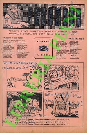Penombra. 1955. Premiata rivista enigmistica mensile illustrata.