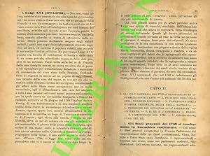 Storia della Rivoluzione Francese e dei tempi moderni.