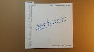 Seller image for Gitta van Heumen-Lucas : Zeitlinien ; Zeichnungen und Objekte ; Stdtische Galerie im Schlosspark Strnkede, Herne, 1. Mrz bis 14. April 1991 ; Stdtische Galerie Paderborn, 21. April bis 2. Juni 1991 for sale by Gebrauchtbcherlogistik  H.J. Lauterbach