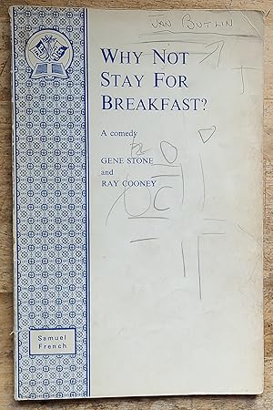 Immagine del venditore per Why Not Stay For Breakfast? (Acting Edition S.) venduto da Shore Books