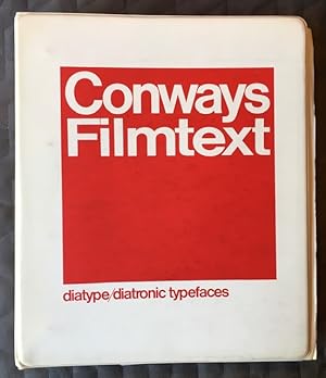 Conways Filmtext diatype/diatronic typefaces