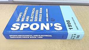 Seller image for Spons Mechanical and Electrical Services Price Book 1998 for sale by BoundlessBookstore