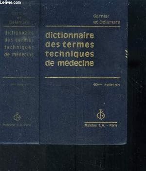 Image du vendeur pour Dictionnaire des termes techniques de mdecine mis en vente par Le-Livre