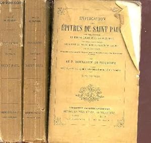 Seller image for Explication des pitres de Saint Paul par une analyse qui dcouvre l'ordre et la liaison du texte par une paraphrase qui expose en peu de mots la pense de l'auteur - En 3 tomes - Tomes 1+2+4 - 14e dition. for sale by Le-Livre