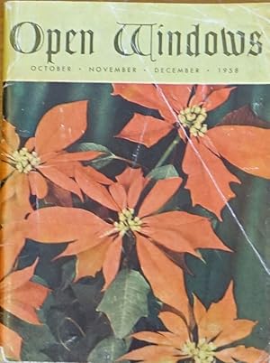 Open Windows: October, November, December 1958