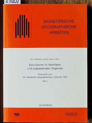 Exkursionen in Westfalen und angrenzenden Regionen. Festschrift zum 44. Deutschen Geographentag i...