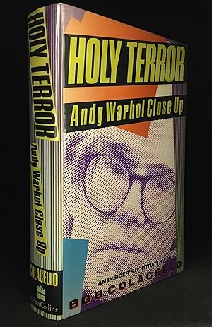 Bild des Verkufers fr Holy Terror; Andy Warhol Close Up zum Verkauf von Burton Lysecki Books, ABAC/ILAB
