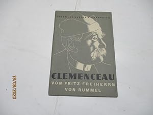 Immagine del venditore per Clemenceau. venduto da Ottmar Mller
