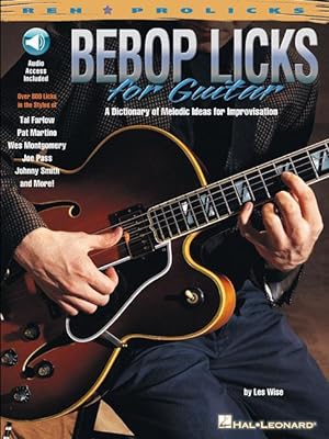 Imagen del vendedor de Bebop Licks For Guitar a la venta por moluna