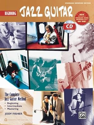 Bild des Verkufers fr Beginning Jazz Guitar: The Complete Jazz Guitar Method [With CD (Audio)] zum Verkauf von moluna