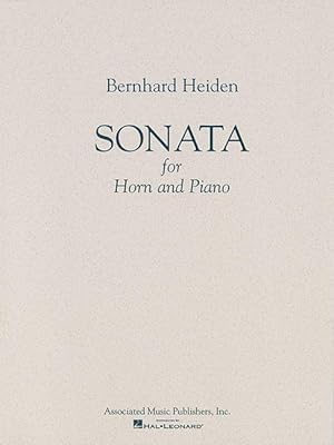 Bild des Verkufers fr Sonata for Horn & Piano zum Verkauf von moluna