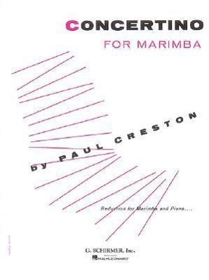 Imagen del vendedor de Concertino for Marimba and Orchestra a la venta por moluna