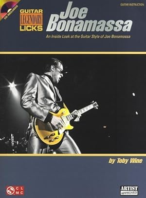 Bild des Verkufers fr Joe Bonamassa Legendary Licks: An Inside Look at the Guitar Style of Joe Bonamassa zum Verkauf von moluna