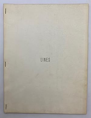 Bild des Verkufers fr Lines (number 6, November 1965) zum Verkauf von Cleveland Book Company, ABAA