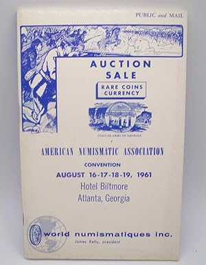 American Numismatic Association Convention Auction Sale, August 1961: Auction Sale or Rare Coins ...
