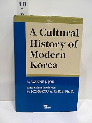Seller image for A Cultural History Of Modern Korea: A History Of Korean Civilization for sale by Fleur Fine Books