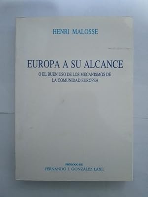 Image du vendeur pour Europa a su alcance mis en vente par Libros Ambig