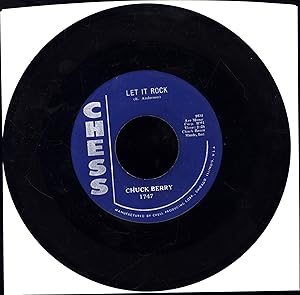 Seller image for Let It Rock / Too Pooped to Pop (VINYL 45 CHUCK BERRY ROCK 'N ROLL 'SINGLE') for sale by Cat's Curiosities