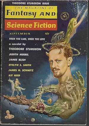 Bild des Verkufers fr The Magazine of FANTASY AND SCIENCE FICTION (F&SF): September, Sept. 1962 zum Verkauf von Books from the Crypt