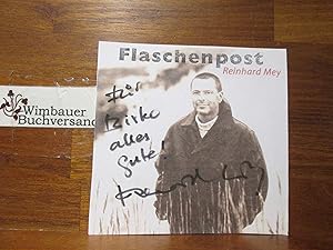 Bild des Verkufers fr Original Autogramm Reinhard Mey Flaschenpost /// Autogramm Autograph signiert signed signee zum Verkauf von Antiquariat im Kaiserviertel | Wimbauer Buchversand