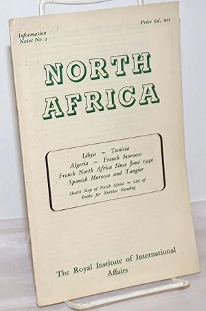 North Africa: Libya-Tunisia-Algeria-French Morocco-French North Africa Since June 1940-Spanish Mo...