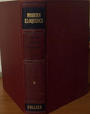 Image du vendeur pour Modern Eloquence After-Dinner Speeches E-M Volume II (2) mis en vente par First Class Used Books