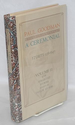 Seller image for A ceremonial: stories 1936-1940 for sale by Bolerium Books Inc.