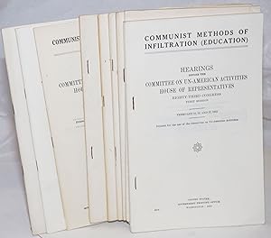 Communist methods of infiltration (education): Hearings before the Committee on Un-American Activ...