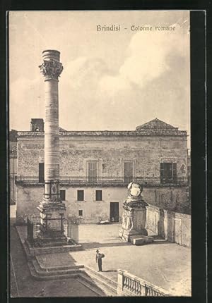 Cartolina Brindisi, Colonne romane, Antike Säule