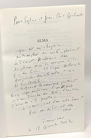 Seller image for Alma ou la Chute des feuilles - avec hommage de l'auteur for sale by crealivres