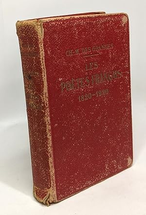 Image du vendeur pour Les poètes français 1820-1920 - collection d'auteurs français mis en vente par crealivres