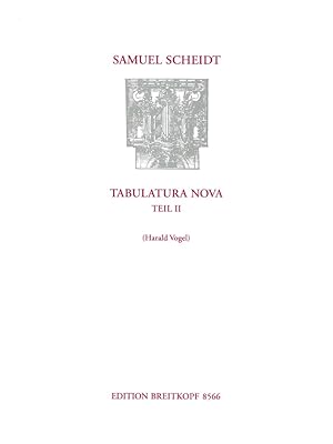 Bild des Verkufers fr Tabulatura Nova, Orgel. Tl.2 zum Verkauf von moluna