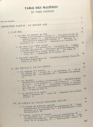 Imagen del vendedor de Histoire de la civilisation franaise - Moyen Age XVIe sicle a la venta por crealivres