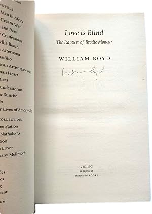 Immagine del venditore per Love is Blind: The Rapture of Brodie Moncur venduto da PsychoBabel & Skoob Books