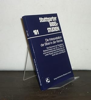 Immagine del venditore per Die Interpretation der Bibel in der Kirche. Das Dokument der Ppstlichen Bibelkommission vom 23.4.1993. Mit einer kommentierenden Einfhrung von Lothar Ruppert und einer Wrdigung durch Hans-Josef Klauck. (= Stuttgarter Bibelstudien, Band 161). venduto da Antiquariat Kretzer