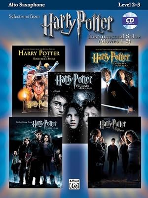 Bild des Verkufers fr Harry Potter Instrumental Solos (Movies 1-5): Alto Sax, Book & CD [With CD] zum Verkauf von moluna