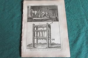 Encyclopédie Diderot et D'Alembert - Recueil de 13 planches de Marechal Ferrant et grossier - Édi...