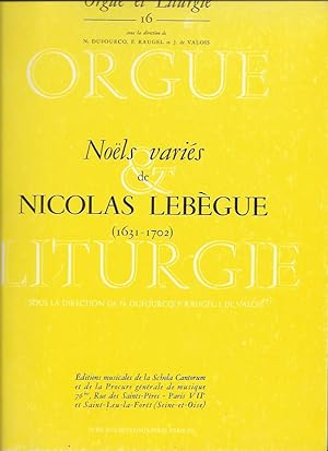 Noels varies de nicolas lebegue 1631-1702