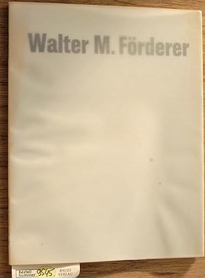 Walter M. Förderer, Raumbild-Kästen : Galerie der Stadt Stuttgart, 19. Aug. bis 3. Okt. 1982. Aus...