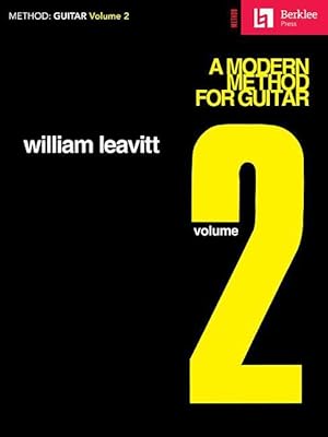 Imagen del vendedor de A Modern Method for Guitar - Volume 2: Guitar Technique a la venta por moluna