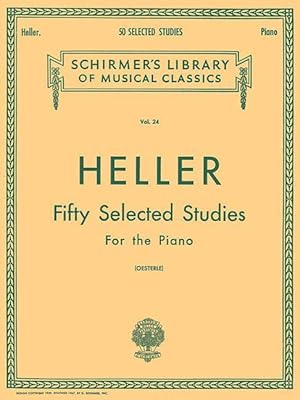 Seller image for 50 Selected Studies (from Op. 45, 46, 47): Schirmer Library of Classics Volume 24 Piano Technique for sale by moluna