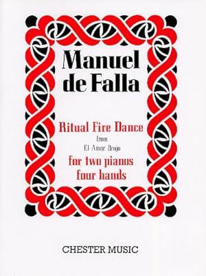 Seller image for Ritual Fire Dance from El Amor Brujo: For 2 Pianos, 4 Hands for sale by moluna