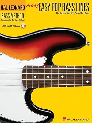 Bild des Verkufers fr More Easy Pop Bass Lines: Play the Bass Lines of 20 Pop and Rock Songs [With CD (Audio)] zum Verkauf von moluna