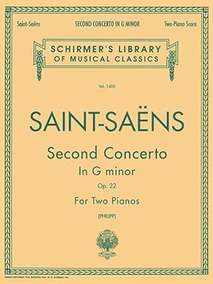 Bild des Verkufers fr Concerto No. 2 in G Minor, Op. 22: Schirmer Library of Classics Volume 1405 2 Pianos, 4 Hands zum Verkauf von moluna