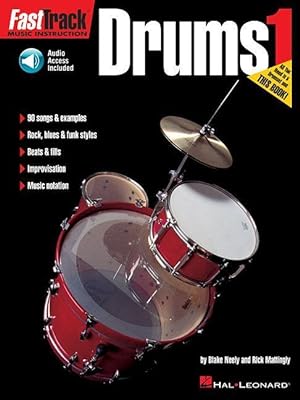 Bild des Verkufers fr Fasttrack Drums Method - Book 1 [With CD] zum Verkauf von moluna
