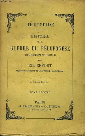 Bild des Verkufers fr Histoire de la guerre du Ploponse, Tome II zum Verkauf von Le-Livre