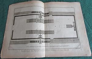 Encyclopédie Diderot et D'Alembert. Recueil de 12 planches de Laminage du plomb - Édition originale.